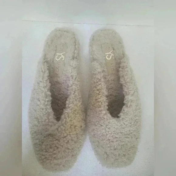 Yosi YS Samra flats Jessy Shearling Mule in Ivory size 8 - Picture 10 of 12